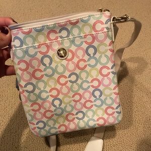 Coach cross body purse